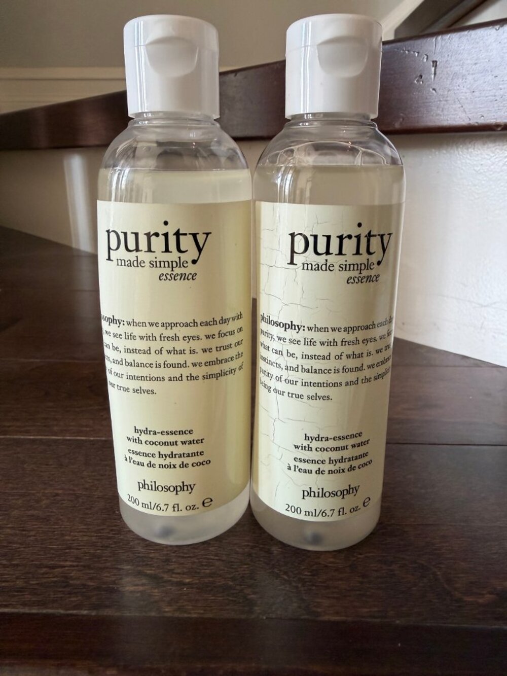 philosophy purity hydra-essence 200ml – discontinued, 2-pack, new